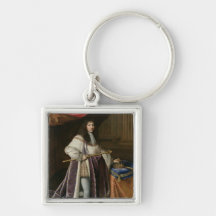 Portrait of Louis XIV Key Chains