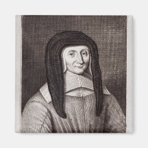 Portrait of Louise de Marillac Refrigerator Magnets