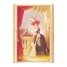 Portrait of Louise-Elisabeth de France and her Canvas Prints