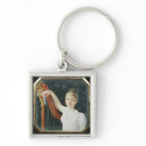 Portrait of Madame Beaumont Key Chain