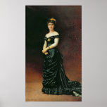 Portrait of Madame Bishoffsheim, 1877 Print