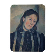 Portrait of Madame Cezanne with Loosened Hair, 189 Flexible Magnet