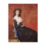 Portrait of Madame Charles-Louis Trudaine Postcard