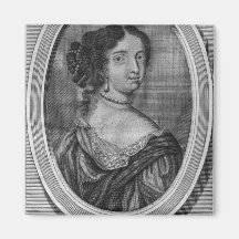 Portrait of Madame de Maintenon Fridge Magnet