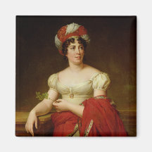 Portrait of Madame de Stael Magnet