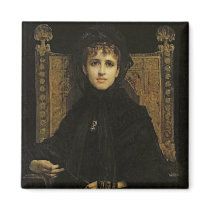 Portrait of Madame Georges Bizet  1878 Fridge Magnets