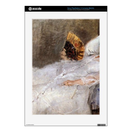 Portrait of Madame Hubard by Berthe Morisot PS3 Decals