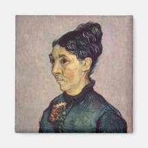 Portrait of Madame Jeanne Lafuye Trabuc, 1889 Refrigerator Magnet