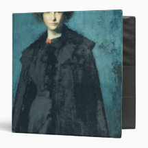 Portrait of Madame Laura Leroux Vinyl Binders