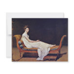 Portrait Of Madame Récamier.,  By Jacques-Louis Da Custom Announcements