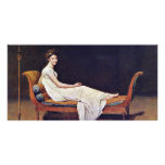 Portrait Of Madame Récamier.,  By Jacques-Louis Da Customized Photo Card