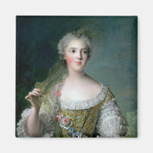 Portrait of Madame Sophie Magnets