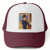 Portrait Of Madeleine Bernard By Gauguin Paul Mesh Hats