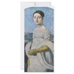 Portrait Of Mademoiselle Riviere By Ingres Jean Au Full Color Rack Card