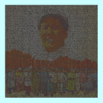 Portrait of Mao posters