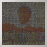Portrait of Mao Poster