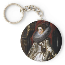Portrait of Marchesa Brigida Spinola Doria Key Chain