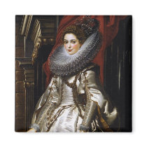 Portrait of Marchesa Brigida Spinola Doria Refrigerator Magnet