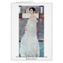 Portrait Of Margaret Stonborough-Wittgenstein Greeting Card