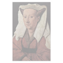 Portrait Of Margaret Van Eyck, Wife Of Jan Van Eyc Stationery Design