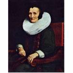 Portrait Of Margaretha De Geer, Wife Of Jacob Trip Acrylic Cut Out