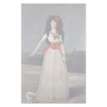 Portrait Of Maria Teresa De Silva Cayetana Duchess Stationery Design