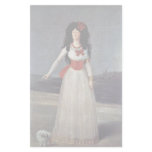 Portrait Of Maria Teresa De Silva Cayetana Duchess Stationery Design