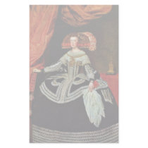 Portrait Of Mariana De Austria By Diego Velázquez Custom Stationery