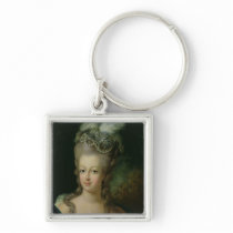 Portrait of Marie-Antoinette Keychains