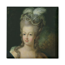 Portrait of Marie-Antoinette Fridge Magnets