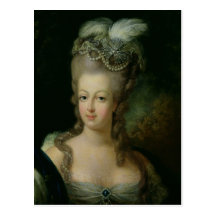 Portrait of Marie-Antoinette Post Card