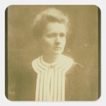 Portrait of Marie Curie Sticker