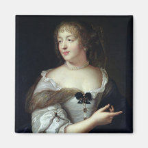 Portrait of Marie de Rabutin-Chantal Magnet