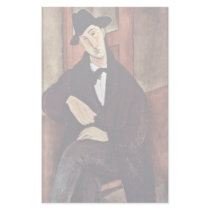 Portrait Of Mario Varfogli By Modigliani Amedeo Customized Stationery