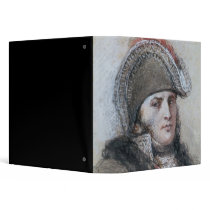 Portrait of Marshal Davout, Prince d'Echmuhl 3 Ring Binder