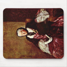 Portrait Of Mary Atkins (Mrs. Martin) Mouse Pad