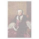 Portrait Of Mary Atkins (Mrs. Martin) Stationery Paper