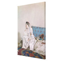 Portrait of Mary Gunning Canvas Prints