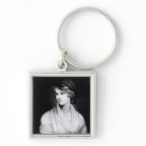 Portrait of Mary Wollstonecraft Godwin Key Chain