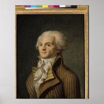 Portrait of Maximilien de Robespierre Posters