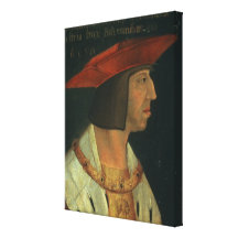 Portrait of Maximillian I Gallery Wrap Canvas