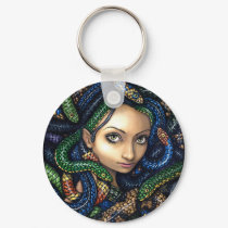 "Portrait of Medusa" Keychain