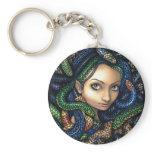 "Portrait of Medusa" Keychain