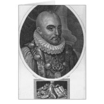 Portrait of Michel de Montaigne Cards
