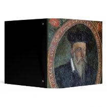 Portrait of Michel de Nostradame Binders
