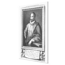 Portrait of Miguel de Cervantes Saavedra Gallery Wrapped Canvas