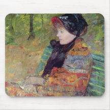 Portrait of Mlle C. Lydia Cassatt, 1880 Mousepads