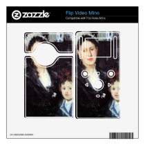 Portrait of Mme Boursier and Daughter by Morisot Decal For Flip Mino