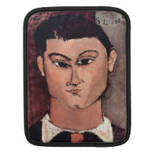 Portrait of Moiise Kiesling by Amedeo Modigliani iPad Sleeve