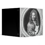 Portrait of Moliere 3 Ring Binder